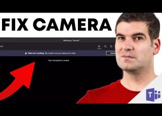  How To Fix Microsoft Teams Camera Not Working Microsoft Teams Tutorial