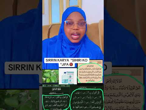 Maganin Karya Sihiri Ko Asiri Ko Jifa