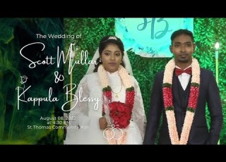  The Wedding Of Scott Mullar Kappula Blessy Jacob Koshy Isaac D