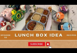 My Kids School Lunch Series Episode 32 Spaghetti And Fish Sauce Ayzah Cuisine