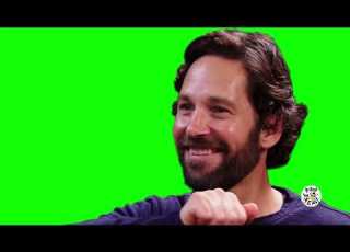  Paul Rudd Look At Us Green Screen