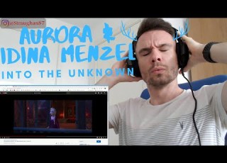 FIRST TIME Reacting To Idina Menzel Aurora Into The Unknown