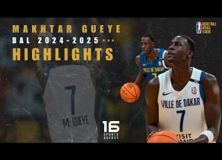 Makhtar Gueye BAL 5 Highlights 2024 2025