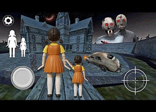  Playing As Squid Game Doll And Baby Doll Again In Granny 3