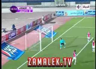  الهدف الاول للزمالك فى طلائع الجيش تعليق ايمن الكاشف