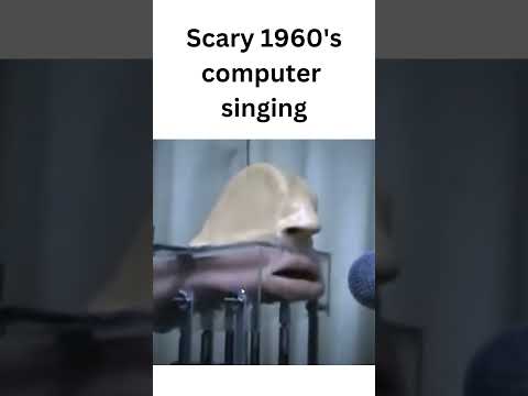Chilling 1960 S Computer Singing Daisy Bell Vintage Tech Shorts Scary Daisybell Vintagetech