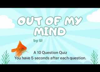 Out Of My Mind Comprehension 10 Question Quiz