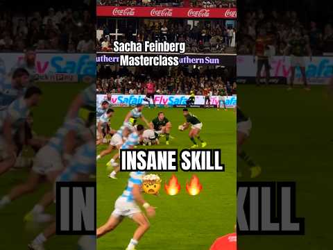 INSANE SKILL SACHA FEINBERG MNGOMEZULU SPIN TRY SPRINGBOKS VS ARGENTINA 2025 Springboks Rugby
