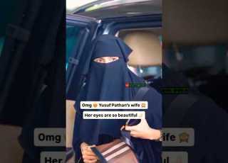 OMG Yusuf Pathan Wife 1st Time On Camera Twshorts