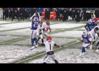  Buffalo Pick Six Vs Burrow
