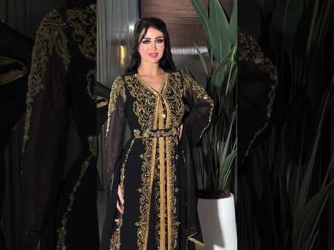فساتين القفطان العربي تصميم أنيق و شيك Moda Fashion Caftan Dress Gold Black اكسبلور فساتين القفطان العربي تصميم أنيق و شيك Moda Fashion Caftan Dress Gold Black اكسبلور
