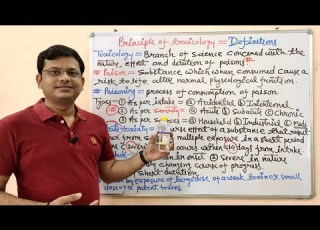 Toxicology Part 01 Principle Of Toxicology With General Terminology Management Of Poisonings