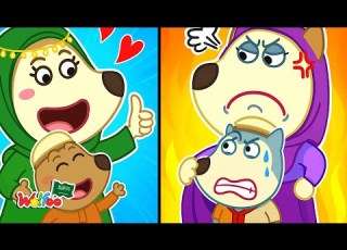 أمك مقابل أمي Wolfoo من هي أفضل أم تعلم السلوك الجيد للأطفال مع Wolfoo Wolfooinarabic