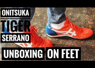 ONITSUKA TIGER SERRANO I UNBOXING I ON FEET I