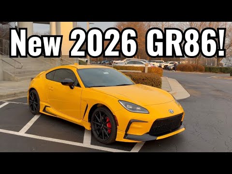 NEW 2026 Toyota GR86 Yuzu Edition New Arrival