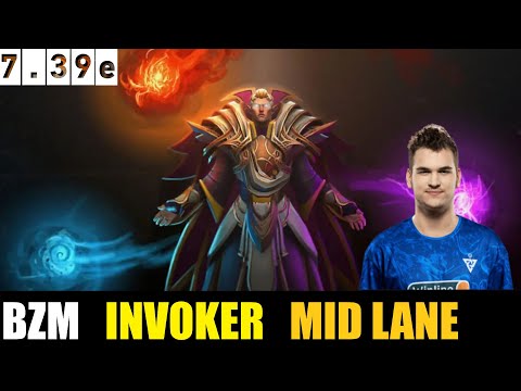 BZM INVOKER MID 7 39e DOTA 2 HIGHEST MMR MATCH Dota2 Dota2gameplay