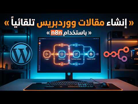 تعلم إنشاء ونشر مقالات ووردبريس بشكل أوتوماتيكي باستخدام N8N