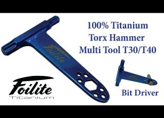 Foilite Titanium Torx Hammer Hydrofoil Multi Tool