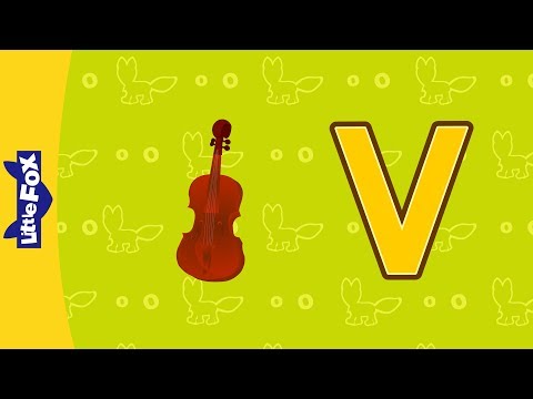 Letter V Phonics Songs Little Fox Animated Songs For Kids