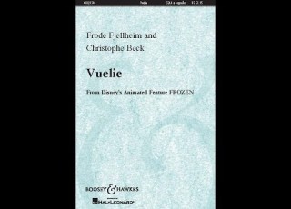 Vuelie From Frozen SSAA Choir A Cappella By Frode Fjellheim Christophe Beck