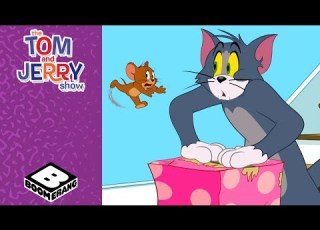  The Pink Present Mystery Tom Jerry Show Boomerang UK