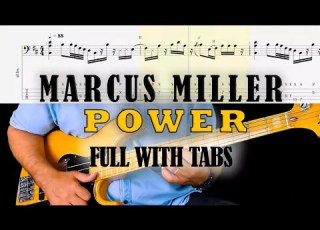 Marcus Miller Power Bass Cover Full With Tabs