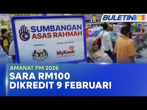 AMANAT PM 2026 22 Juta Rakyat Terima SARA RM100 Bermula 9 Feb PM