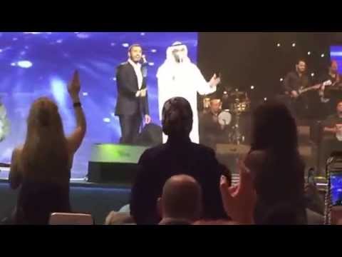 كاظم الساهر وحسين الجسمي يجمعهما دويتو مشترك في دبي