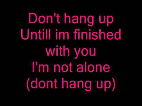 Britney Spears Don T Hang Up With Lyrics