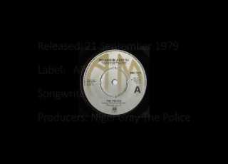  The Police Message In A Bottle Lyrics