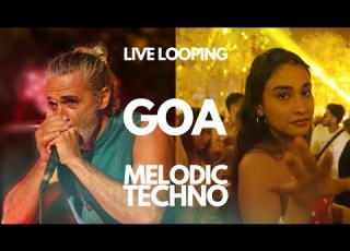 Crowd Goes Wild In Goa Melodic Techno Live Looping With Juno 106