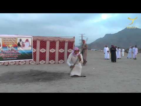 حفل استقبال محزم بني هاشم الشيخ بندر بن سعد الحارثي لأبن عمه الشريف محمد عطالله ال جازن