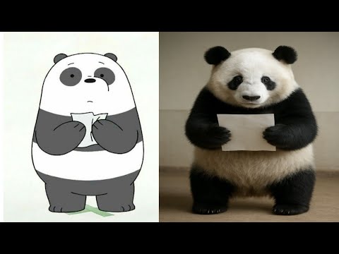 الدببة الثلاثة في الحياة الواقعية تحويل الكرتون بالذكاء الإصطناعي الدببة الثلاثة في الحياة الواقعية تحويل الكرتون بالذكاء الإصطناعي