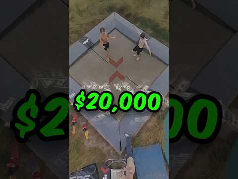 1 VS 100 000 Trampoline