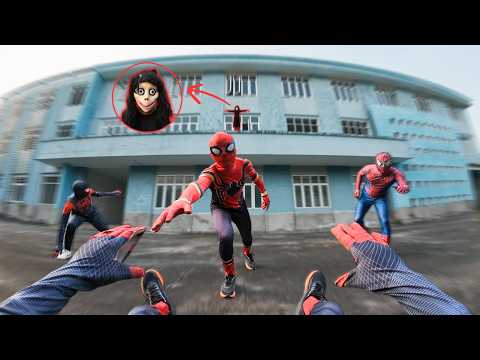 Team Spider Man Meets MORGUE KEEPER Serbian Dancing In Abandoned Hospital Horror POV Team Spider Man Meets MORGUE KEEPER Serbian Dancing In Abandoned Hospital Horror POV