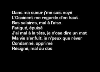 Maitre Gims Epuisé Parole Officiel