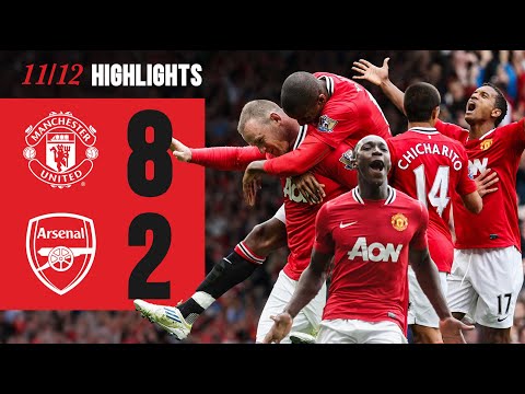 Man Utd 8 2 Arsenal 2011 12 Classics