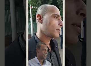  كان يعاني من المرض قبل وفاته ابن الفنان محمود بشير في عزاء والده كل الفنانين كانوا بيحبوه