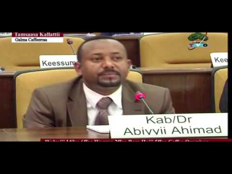 Gaaffii Tokkummaa Oromoofi Deebii Dr Abiyyii Ahimadiin Kenname