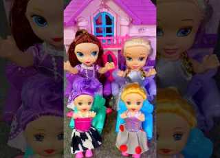  Satisfying Unboxing Cute Pink Barbie Doll House With Sofa Playset ASMR Review Toys Asmr Barbie