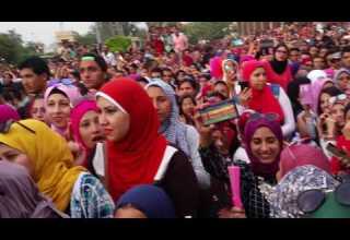 ادهم سليمان في جامعه عين شمس تصوير Amir Resha