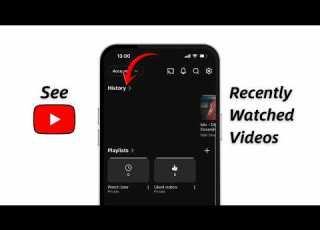 How To See Recently Watched Videos On YouTube 2026 Watch History Guide