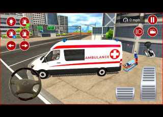 Ambulans Oyunu İzle 3D American Ambulance Simulator 500 Ambulans Oyunları 4K Android Gameplay