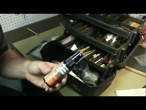 Gun Cleaning Set Up