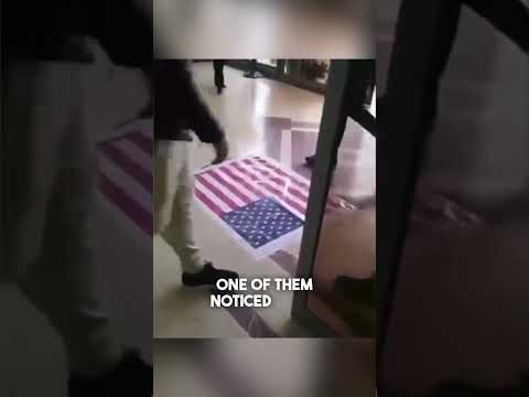 They Showed Respect To The American Flag They Showed Respect To The American Flag