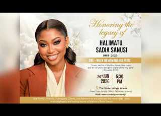  In Loving Memory Of Halimatu Sadia Sanusi One Week Remembrance Vigil