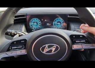  هيونداي توسان الجيل الجديد Paddle Shifters طريقة استخدام شيفتات الدرييون