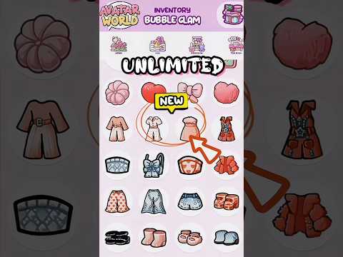 Avatar World New Update Tutorial Inventory Unlimited Avatarworld Pazu Pazugames Shorts