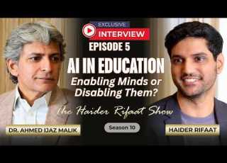  AI In Education Enabling Minds Or Disabling Them Conversation With Dr Ahmed Ijaz Malik