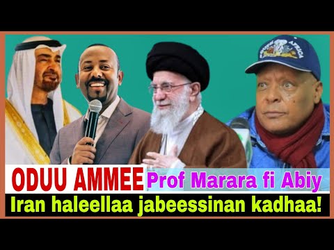 Iran Haleella Jabeessinaan Kadhaa Prof Marara Fi Abiy 29 3 2026 AGM